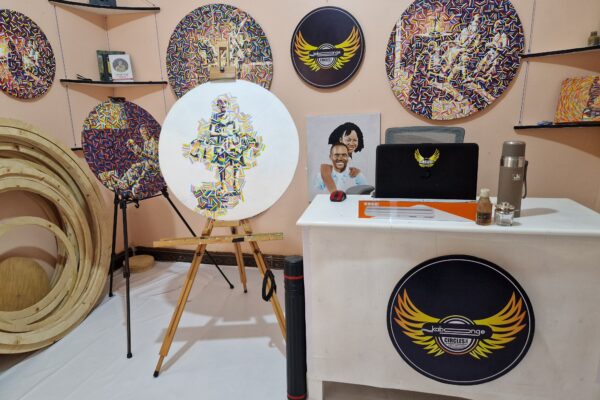 At the Circles256 Studio Space