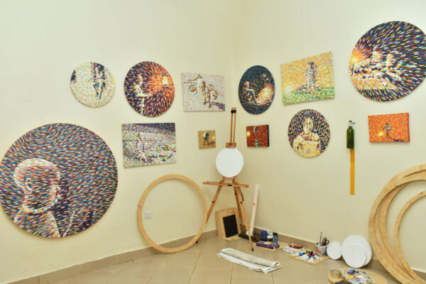 “OMUNTU MUNTU” Solo art exhibition preparations
